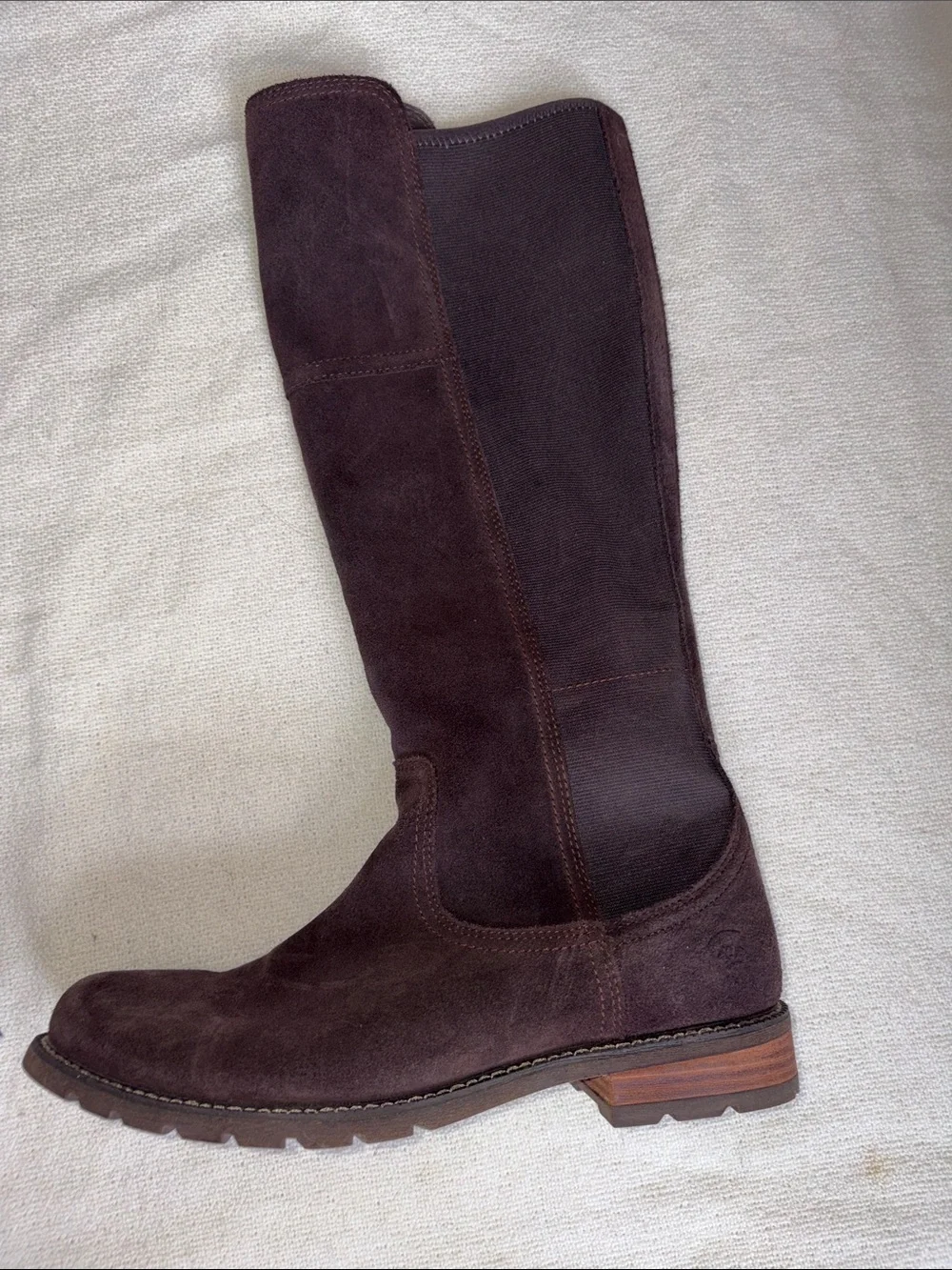 Ariat Dark Brown Suede Over-the-Knee Riding Boots